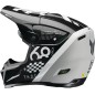 HELMET REFLEX SPORT RIOT BK/WH
