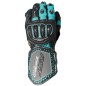 Gants femme RST TracTech Evo 4 - noir/aqua/gris Gants femme RST TracTech Evo 4 - noir/aqua/gris