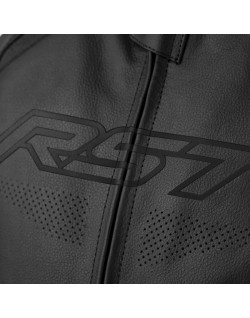 Veste RST S1 cuir homme - noir