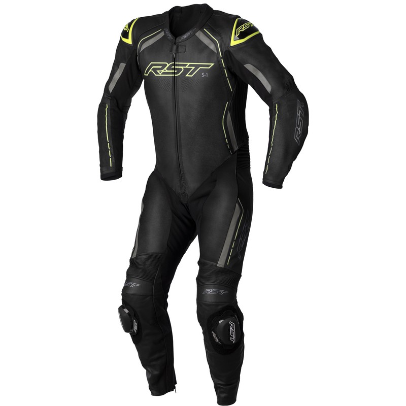 Combinaison RST S-1 CE cuir - jaune fluo Combinaison RST S-1 CE cuir - jaune fluo