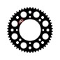 Couronne RENTHAL aluminium ultra-light anti-boue 518U - 420 Couronne RENTHAL aluminium ultra-light anti-boue 518U - 420