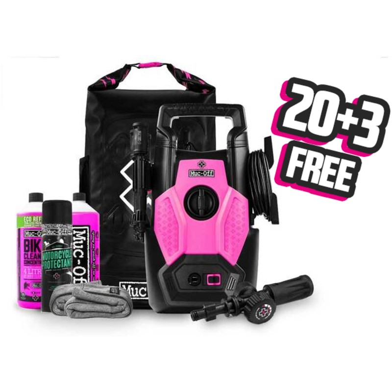 Kit nettoyeur haute-pression MUC-OFF Snow Pressure - Lot de 20 + 3 gratuits Kit nettoyeur haute-pression MUC-OFF Snow Pressure - Lot de 20 + 3 gratuits