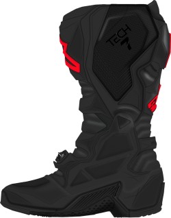 BOOT TECH 7 BLACK/RED FLUO 14