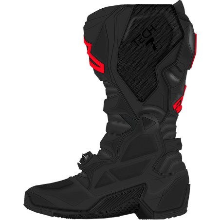 BOOT TECH 7 BLACK/RED FLUO 14