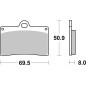 BRAKE PAD CARBON RACE