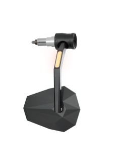 Rétroviseur embout de guidon HIGHSIDER Stealth-Rim X7 avec clignotant LED