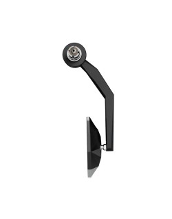 Rétroviseur embout de guidon HIGHSIDER Stealth-Rim X7 avec clignotant LED