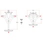 Support de plaque HIGHSIDER Pro Akron-RS Support de plaque HIGHSIDER Pro Akron-RS