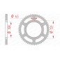 Kit chaîne AFAM A420M 11/53 - Couronne arrière standard Type 92114 Kit chaîne AFAM A420M 11/53 - Couronne arrière standard Type 92114