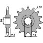Kit chaîne DID/PBR 420D 11/60 (Ratio OEM) renforcé - Couronne arrière en aluminium ultra-léger 4726 Kit chaîne DID/PBR 420D 11/60 (Ratio OEM) renforcé - Couronne arrière en aluminium ultra-léger 4726
