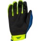 Gants FLY RACING Lite L.E. Lancer - Navy/Hi-Vis