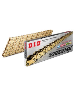 Kit chaîne DID/PBR 520ZVM-X 15/46 super-renforcé - couronne standard