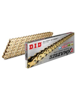 Kit chaîne DID/PBR 525ZVM-X2 16/50 super-renforcé - couronne standard