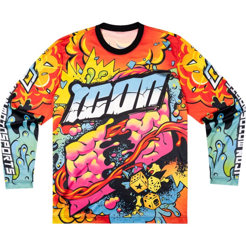 JERSEY SCATTERBRAIN BK SM