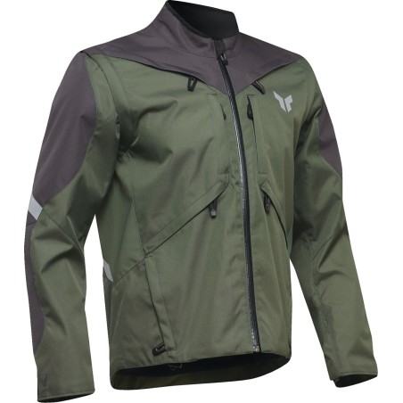 JACKET TERRAIN ARMY/CHARCOAL S