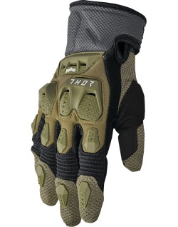 GLOVE TERRAIN ARMY/CHARCOAL 2X