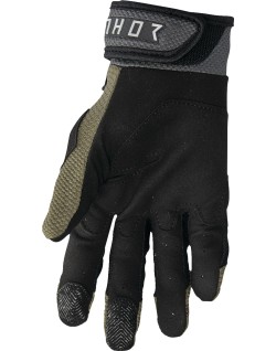GLOVE TERRAIN ARMY/CHARCOAL 2X