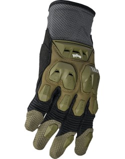 GLOVE TERRAIN ARMY/CHARCOAL 2X