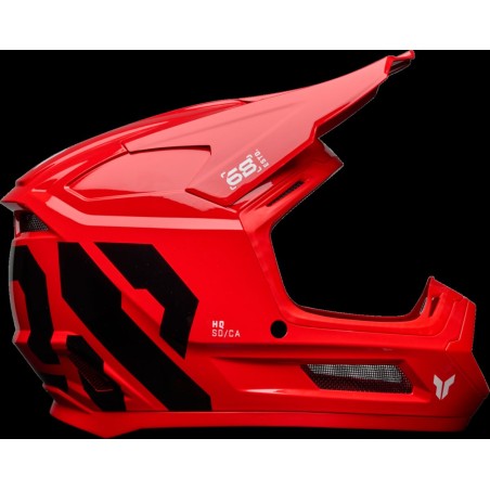 HELMET FLEET YOUTH FORGE RED S