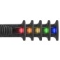 KOSO Hot Grips HG 17 Open End f. 7/8 inch Handle Bars, l130mm