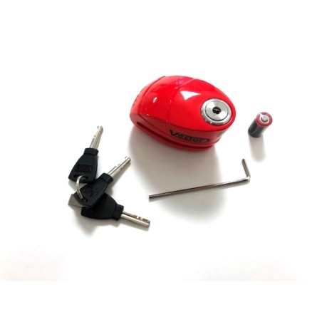 Bloque-disque VECTOR Alarme SRA - rouge x10