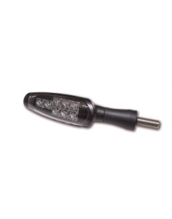 KOSO LED-Indicator Z1 , Black, Smoke, E-mark
