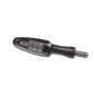 KOSO LED-Indicator Z1 , Black, Smoke, E-mark