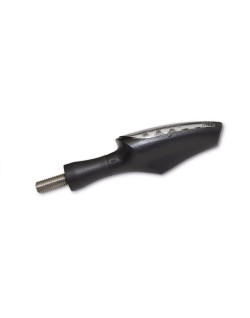 KOSO LED-Indicator Z1 , Black, Smoke, E-mark