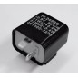 SHIN YO Flasher Relay, 2 Terminals, 12V 21W, Black