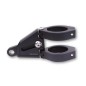 HIGHSIDER CNC aluminium lamp holder set EXTEND for í˜ 35-37 mm, adjustable length, black
