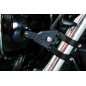 HIGHSIDER CNC aluminium lamp holder set EXTEND for í˜ 35-37 mm, adjustable length, black