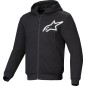 JACKET/HOODIE CHROME V2 BLK/WH
