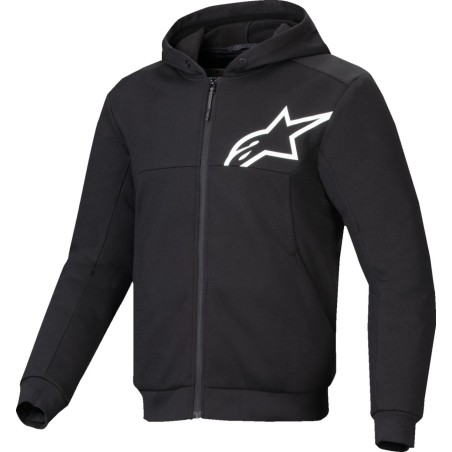 JACKET/HOODIE CHROME V2 BLK/WH