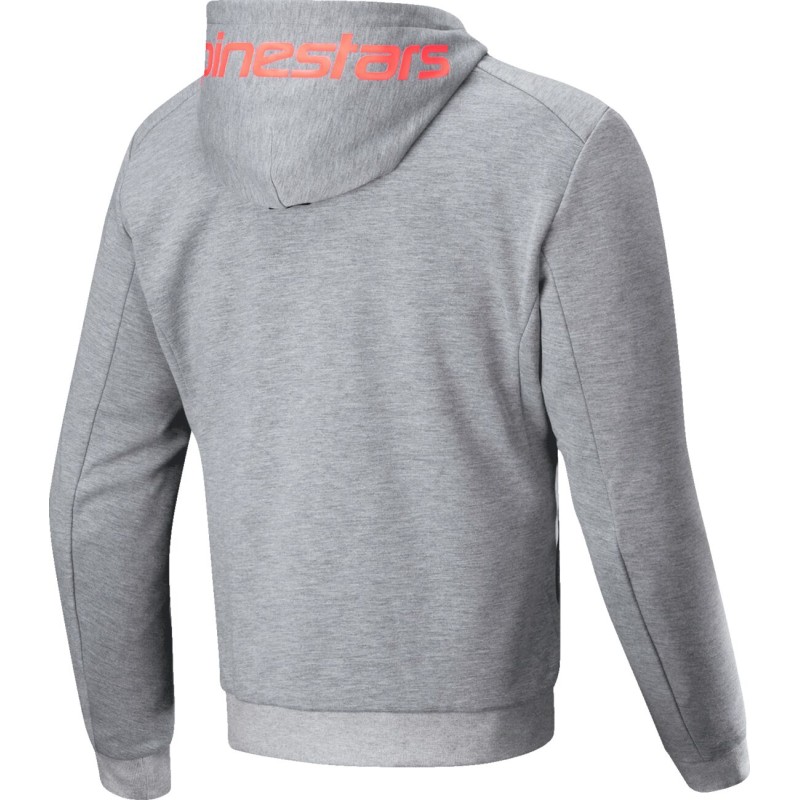 JACKET/HOODIE CHROME V2 GRY/RE