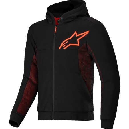 JACKET/HOODIE CHROME AIR BLK/R