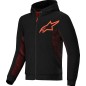 JACKET/HOODIE CHROME AIR BLK/R