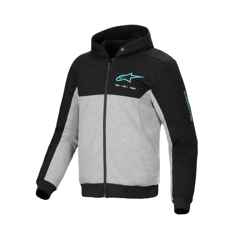 HOODIE CHROME V2 SPORT BK/GY/T