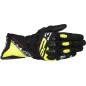 GLOVE SP-3 BLK/FLUO YEL/WHT M