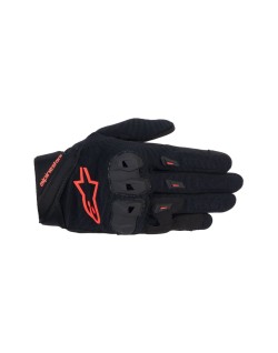 GLOVES 4W SP X 1 BK/RD FL L