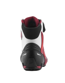 SHOES FASTER-4 BK/WH/DK RD 9