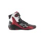 SHOES FASTER-4 BK/WH/DK RD 9