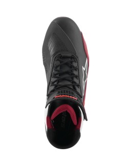 SHOES FASTER-4 BK/WH/DK RD 9
