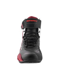 SHOES FASTER-4 BK/WH/DK RD 9