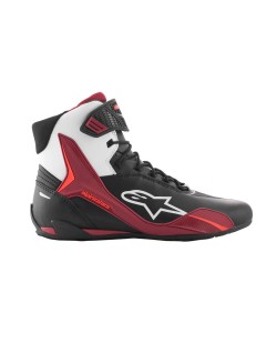 SHOES FASTER-4 BK/WH/DK RD 11.