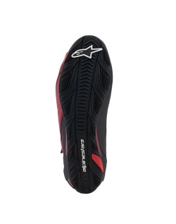 SHOES FASTER-4 BK/WH/DK RD 12