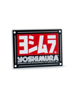 Pièce détachée - Plaque logo YOSHIMURA USA pour silencieux RS-4