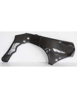 Protection de cadre LIGHTECH carbone brillant