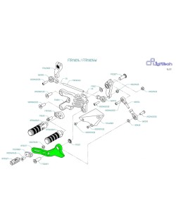 Ensemble leviers de vitesse LIGHTECH arrière FTRYA014 / FTRYA014W / FTRKA009R