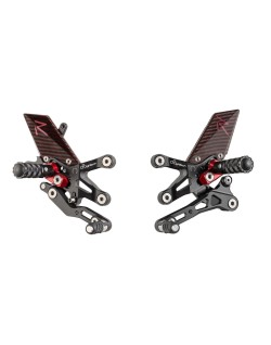 Commandes reculées réglables LIGHTECH Racing - sélection standard/inversée