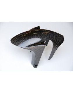 Garbe-boue avant LIGHTECH carbone brillant